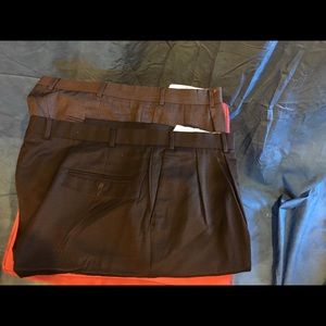 Men’s wool pleated dress pant (Big & Tall)